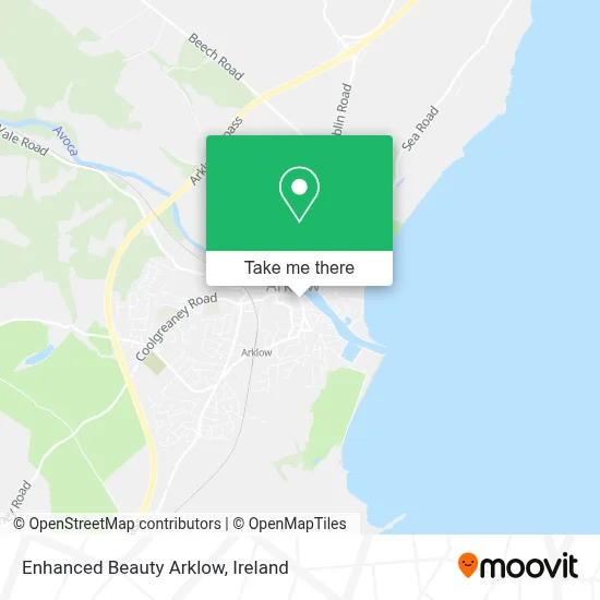 Enhanced Beauty Arklow map