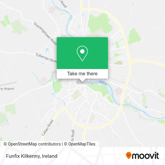 Funfix Kilkenny map