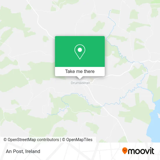 An Post map