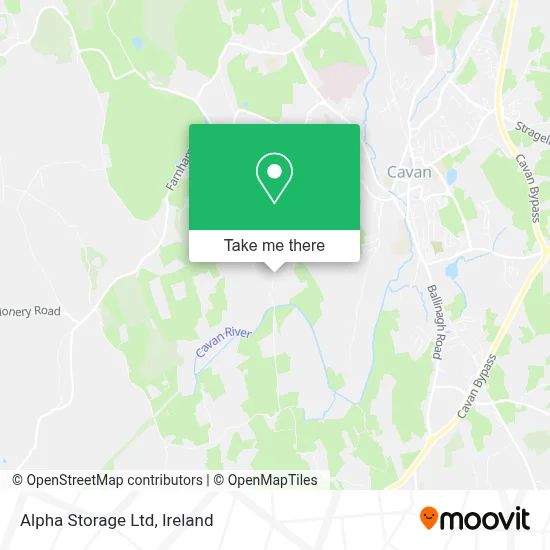Alpha Storage Ltd map
