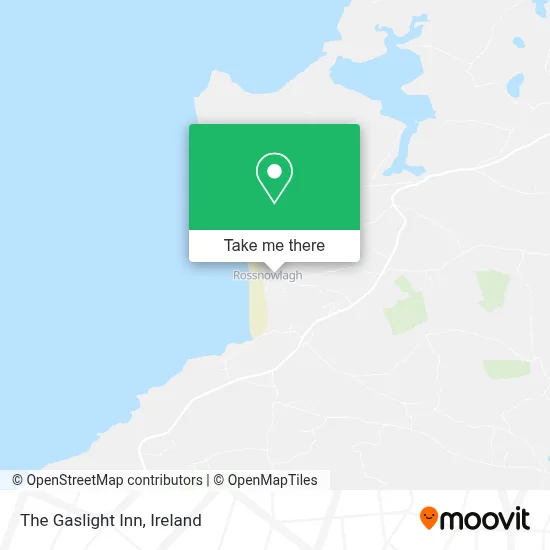 The Gaslight Inn map