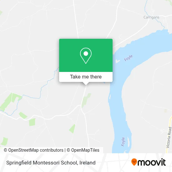Springfield Montessori School map