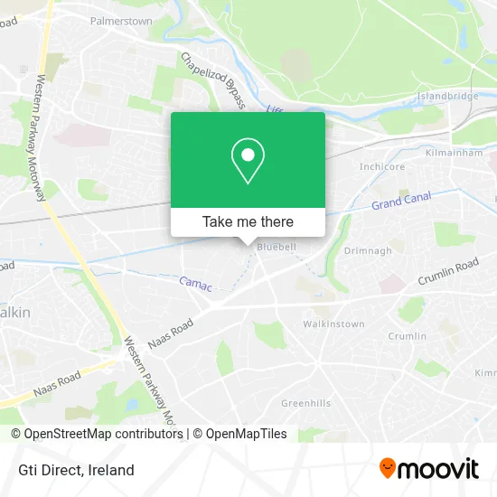 Gti Direct map
