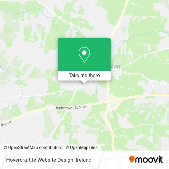 Hovercraft.Ie Website Design map