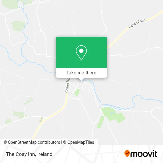 The Cosy Inn map