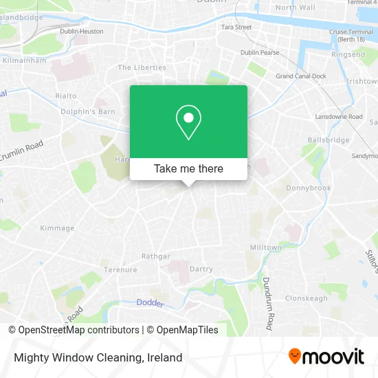 Mighty Window Cleaning map