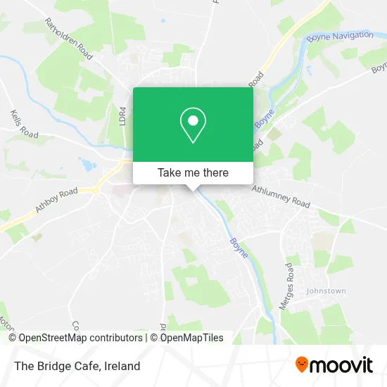 The Bridge Cafe map