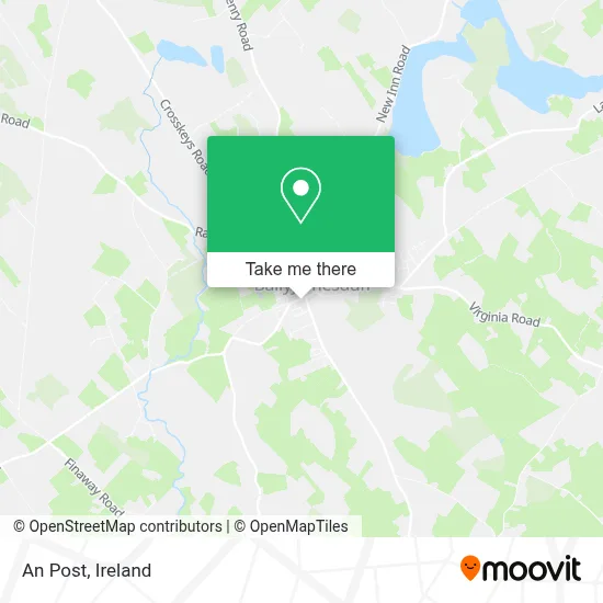 An Post map