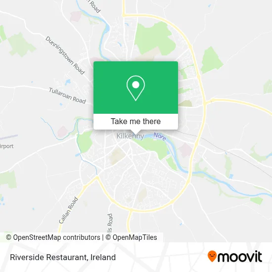 Riverside Restaurant map