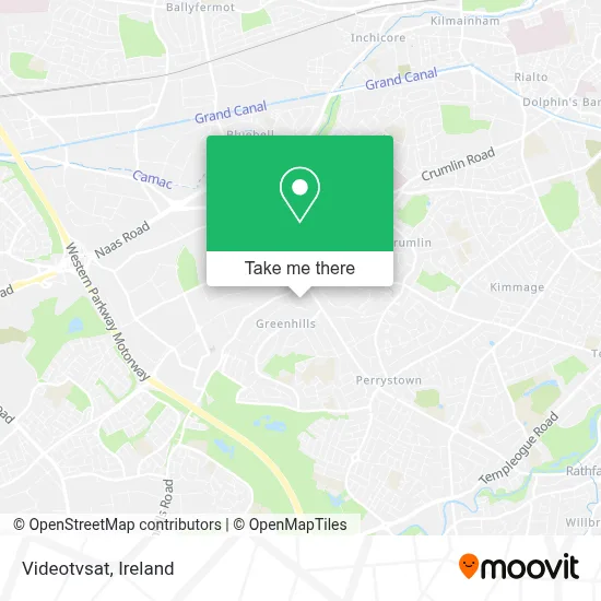Videotvsat map