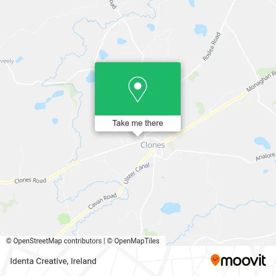 Identa Creative map