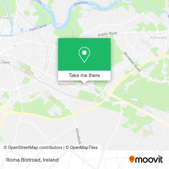 Roma Bistroad map