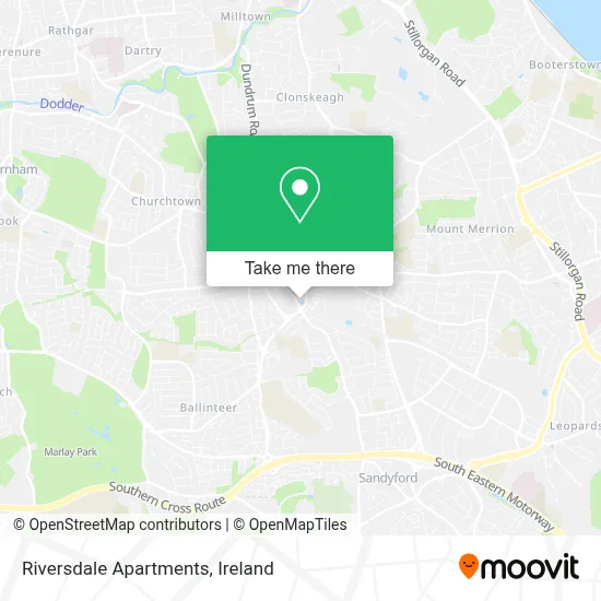 Riversdale Apartments map