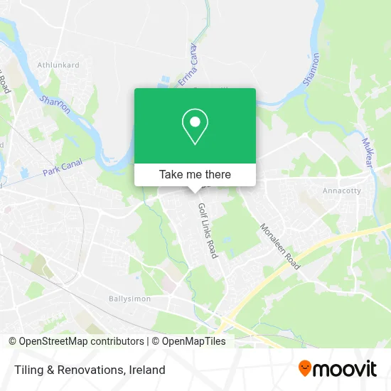 Tiling & Renovations map
