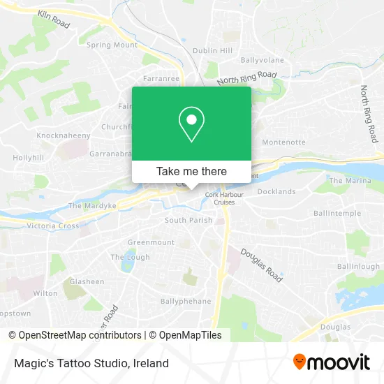 Magic's Tattoo Studio map