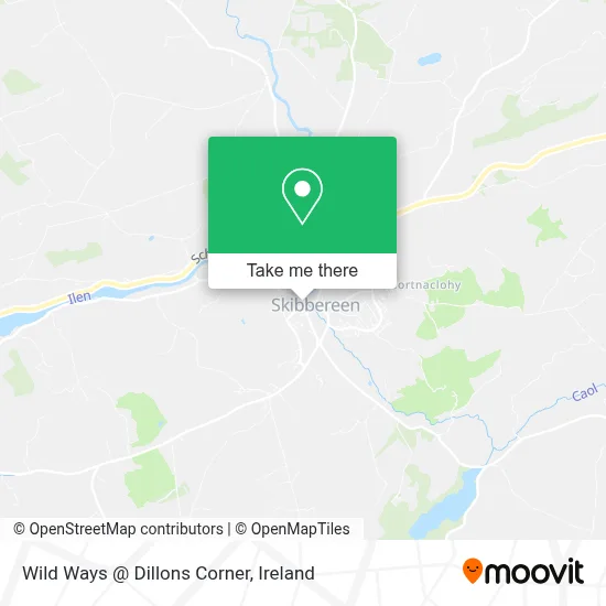 Wild Ways @ Dillons Corner map