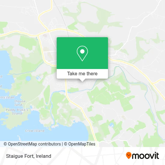 Staigue Fort map