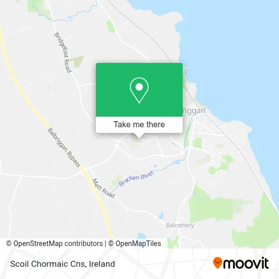 Scoil Chormaic Cns map