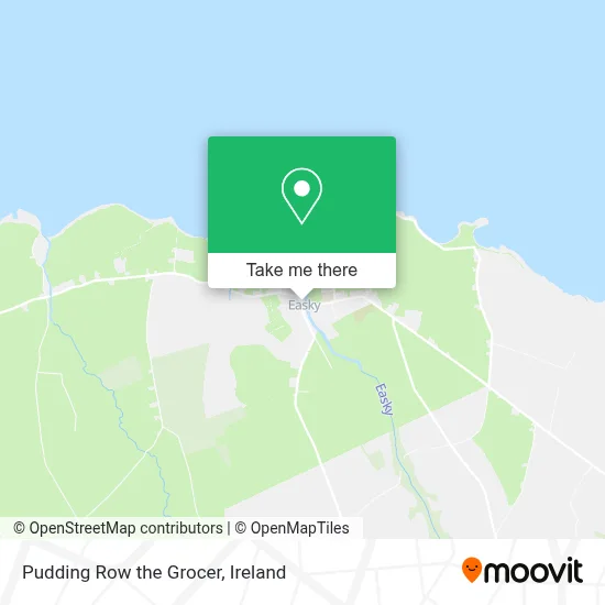 Pudding Row the Grocer map