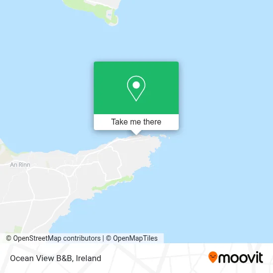Ocean View B&B map