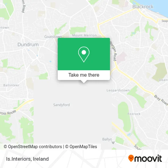 Is.Interiors map