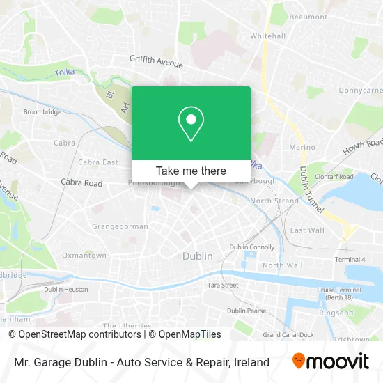 Mr. Garage Dublin - Auto Service & Repair map