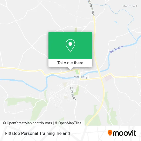 Fittstop Personal Training map