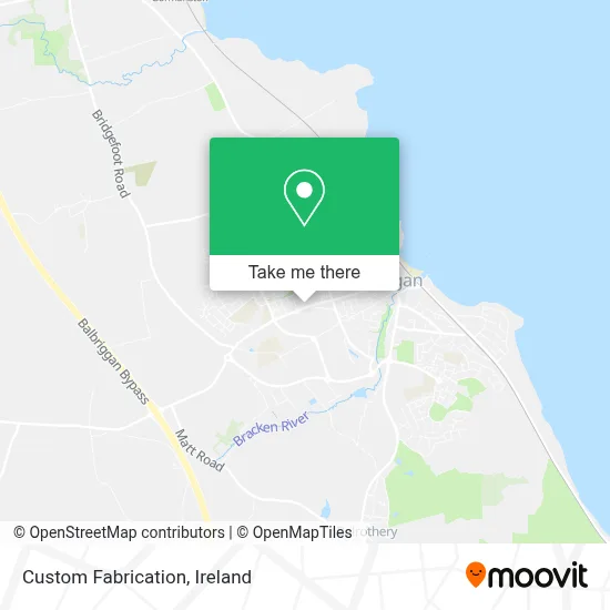 Custom Fabrication map