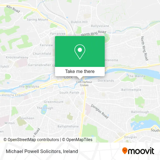 Michael Powell Solicitors map