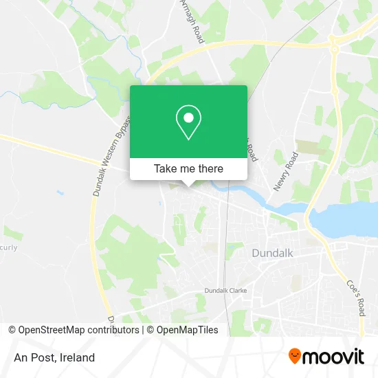 An Post map