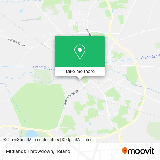 Midlands Throwdown map