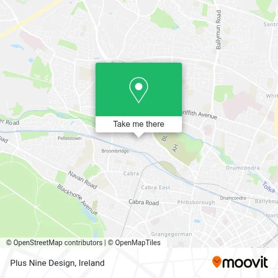 Plus Nine Design map