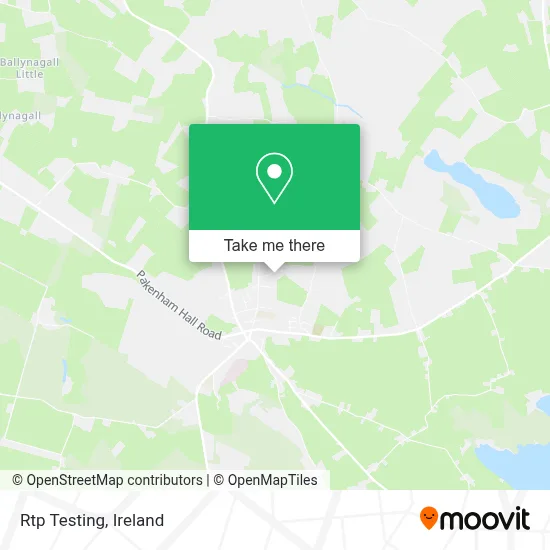 Rtp Testing map