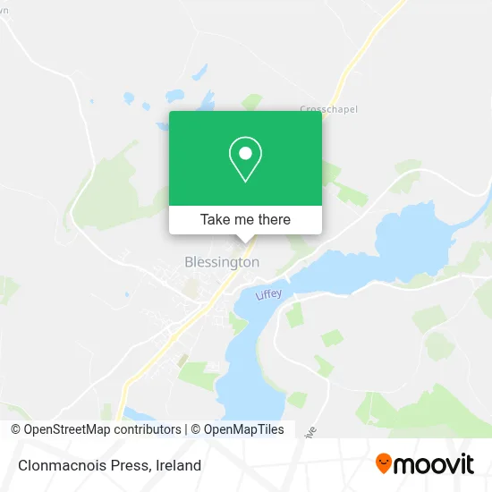 Clonmacnois Press map