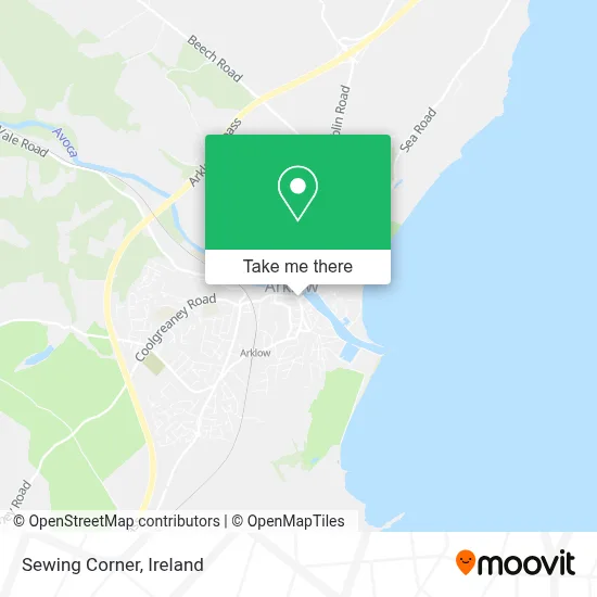 Sewing Corner map