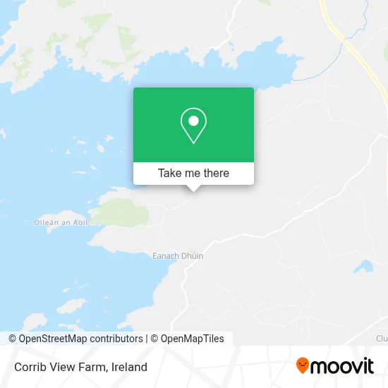 Corrib View Farm map