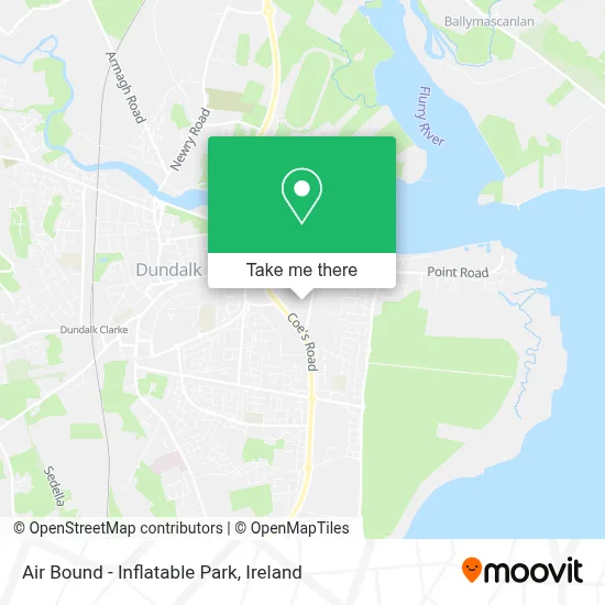Air Bound - Inflatable Park map