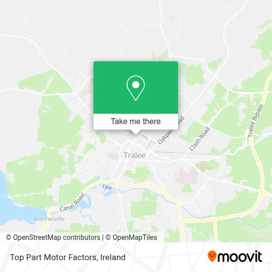 Top Part Motor Factors map