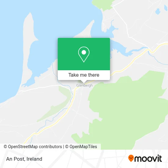 An Post map
