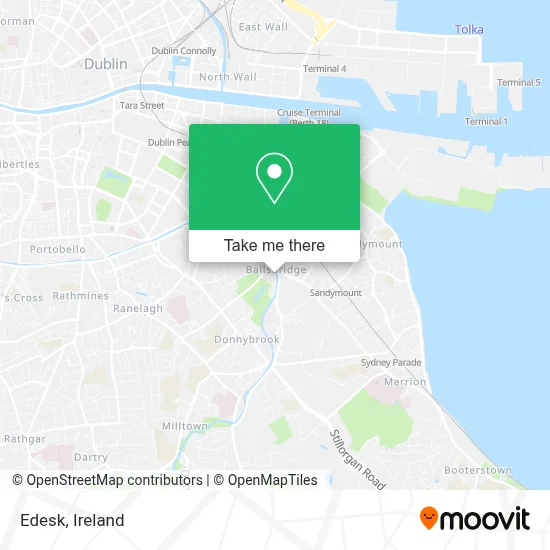 Edesk map