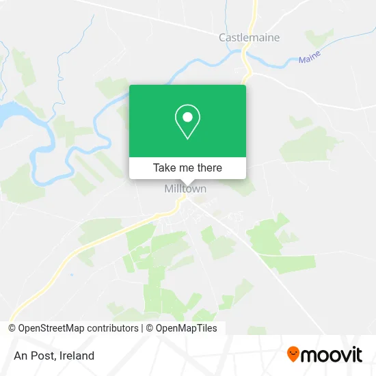 An Post map
