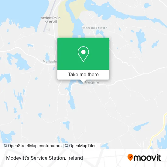 Mcdevitt's Service Station map