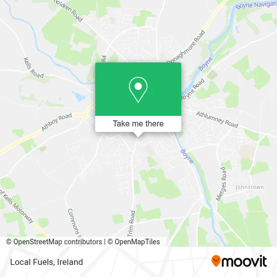 Local Fuels map