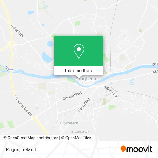 Regus map