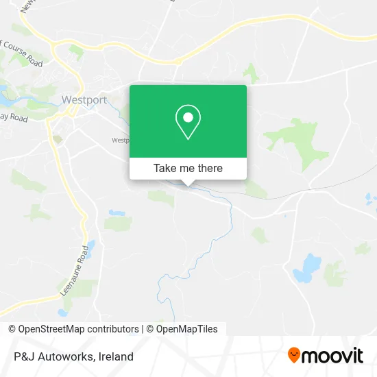 P&J Autoworks map