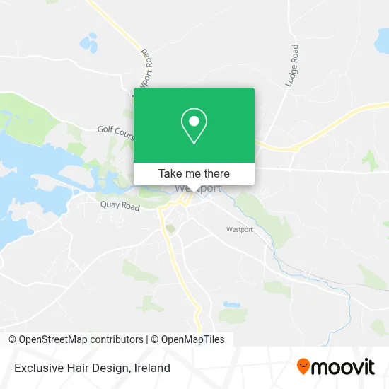Exclusive Hair Design map