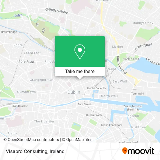 Visapro Consulting map