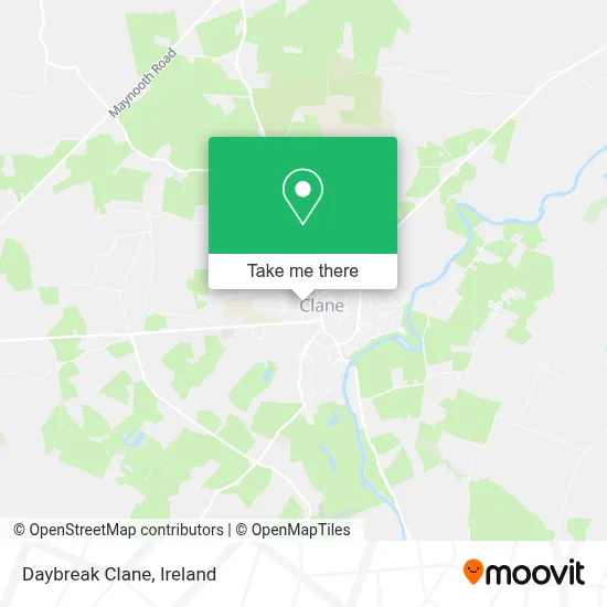 Daybreak Clane map