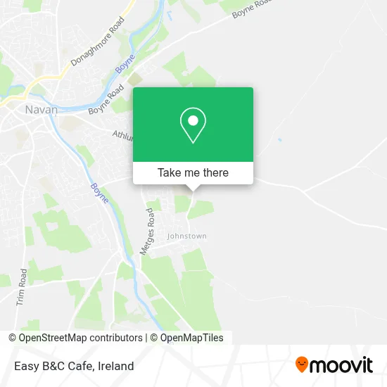 Easy B&C Cafe map