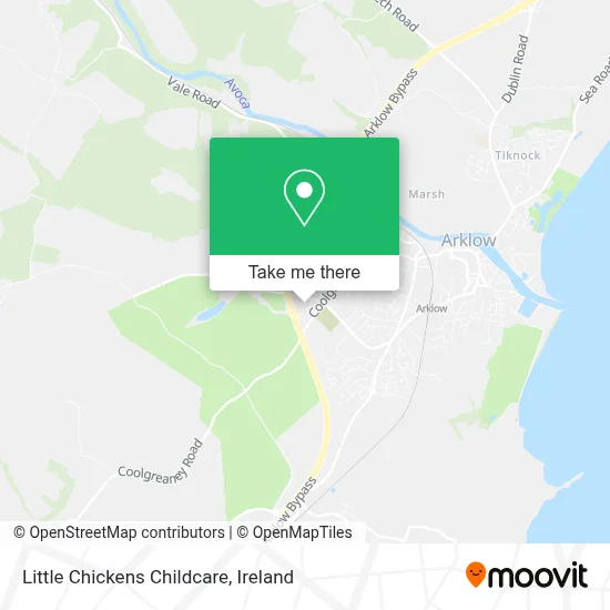 Little Chickens Childcare map